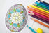 Egg shaped mandalas - 13 pages