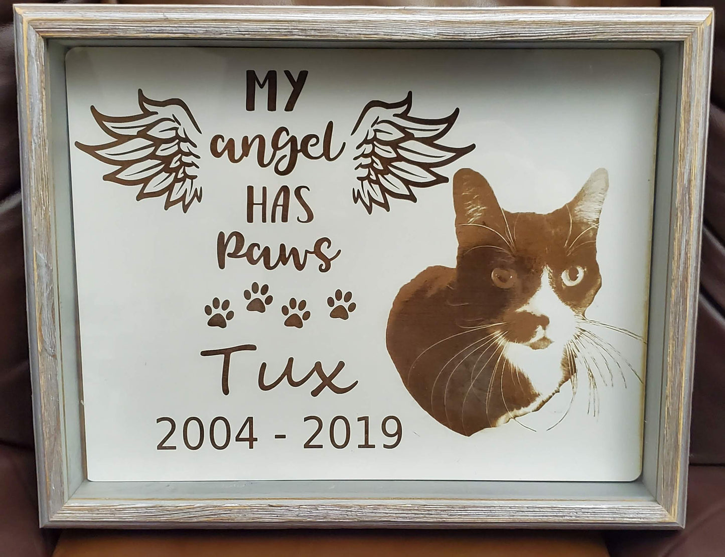Pet Memorial Shadow Box