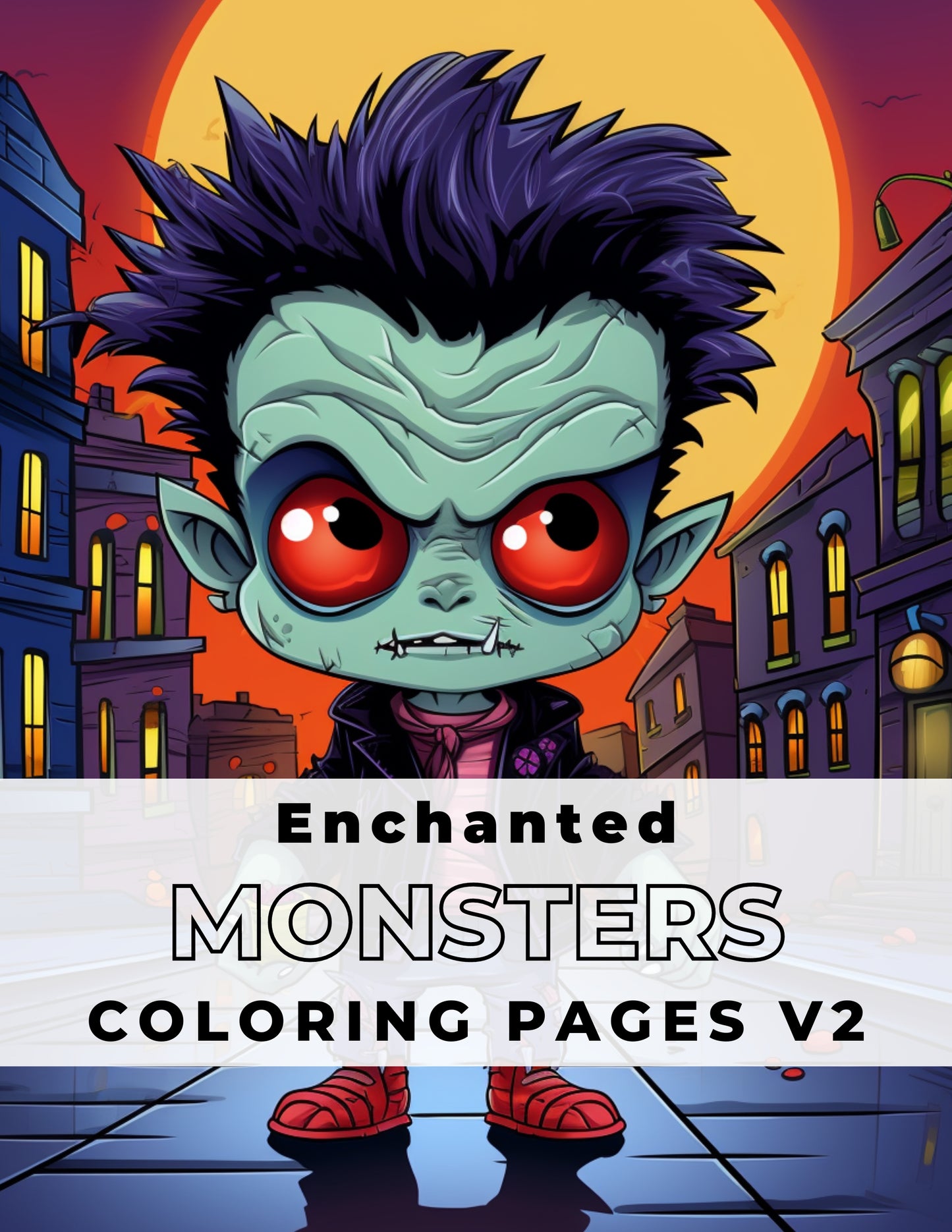 Cute Enchanted Monsters 2 books 33 pages