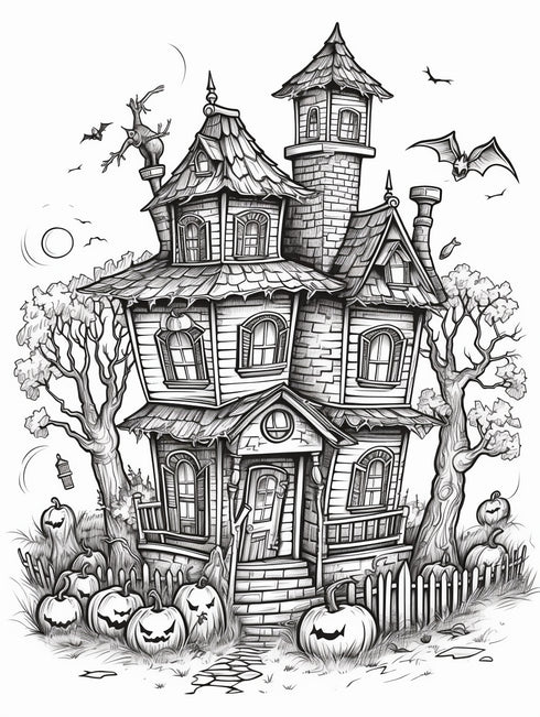 Haunted house 20 pages