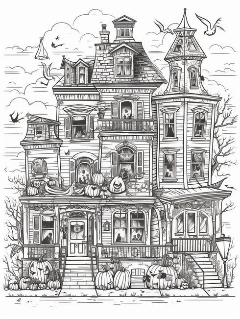 Haunted house 20 pages