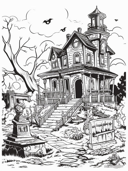 Haunted house 20 pages