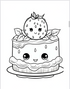 Sweet treats coloring book - 74 Pages
