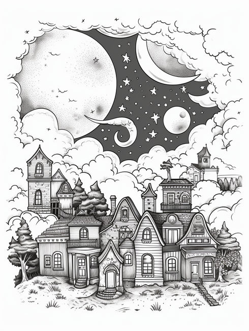 Night Sky 13 pages