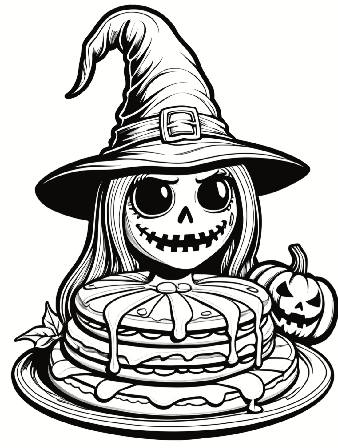 Halloween Dessert Coloring Book 4 book pack!! - 12 pages each