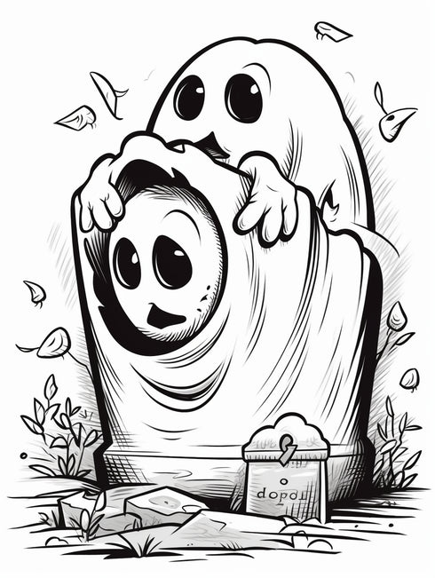 Playful Ghosts 17 pages