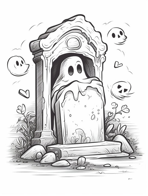 Playful Ghosts 17 pages