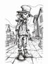 Scare Crows and pumpkins - 14 pages