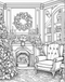 Christmas Coloring Book 2 - 17 Pages