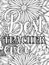 Teacher Quotes Coloring Book - 30 pages