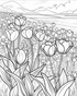 Beautiful Flower Blooms - 30 pages