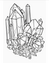 Zen Crystals Coloring Book - 25 pages