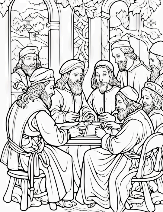 Renaissance Masterpieces - 25 pages