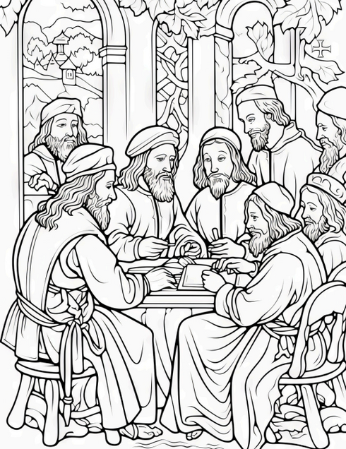 Renaissance Masterpieces - 25 pages