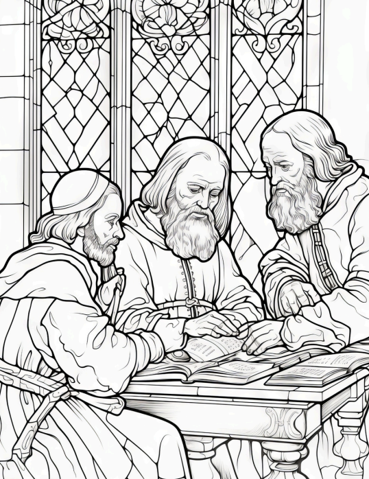 Renaissance Masterpieces - 25 pages
