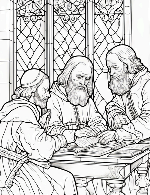 Renaissance Masterpieces - 25 pages
