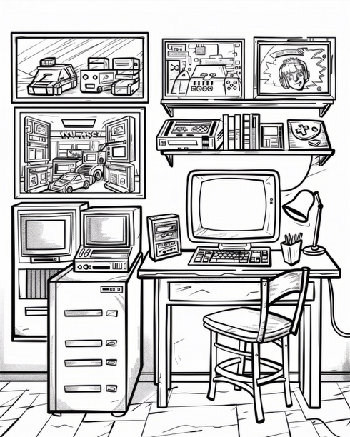 Retro Vibes - 30 pages