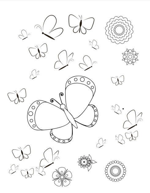 Bright Butterflies - 30 pages