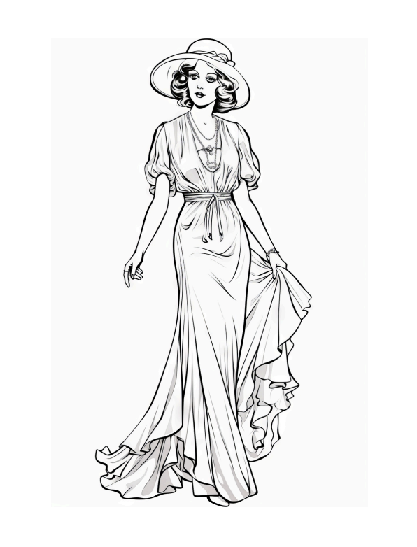 Vintage Fashionista - 31 pages