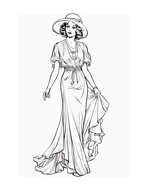 Vintage Fashionista - 31 pages