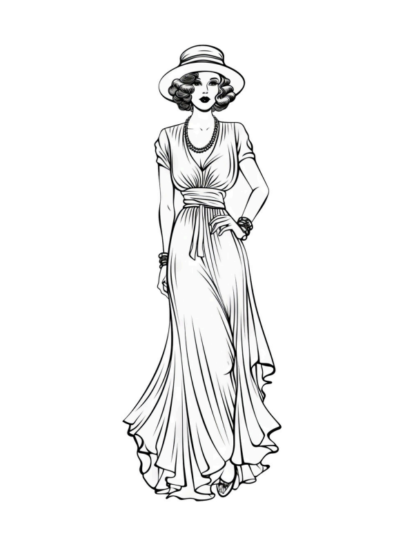 Vintage Fashionista - 31 pages