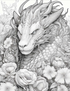 Floral Dragons - 25 pages