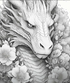 Floral Dragons - 25 pages