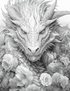 Floral Dragons - 25 pages