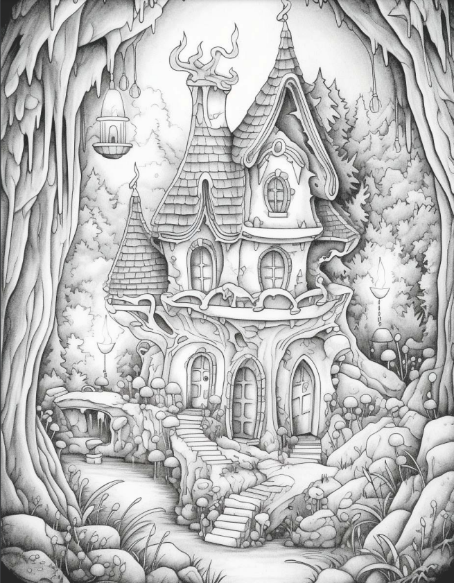 Fairy Homes - 25 pages