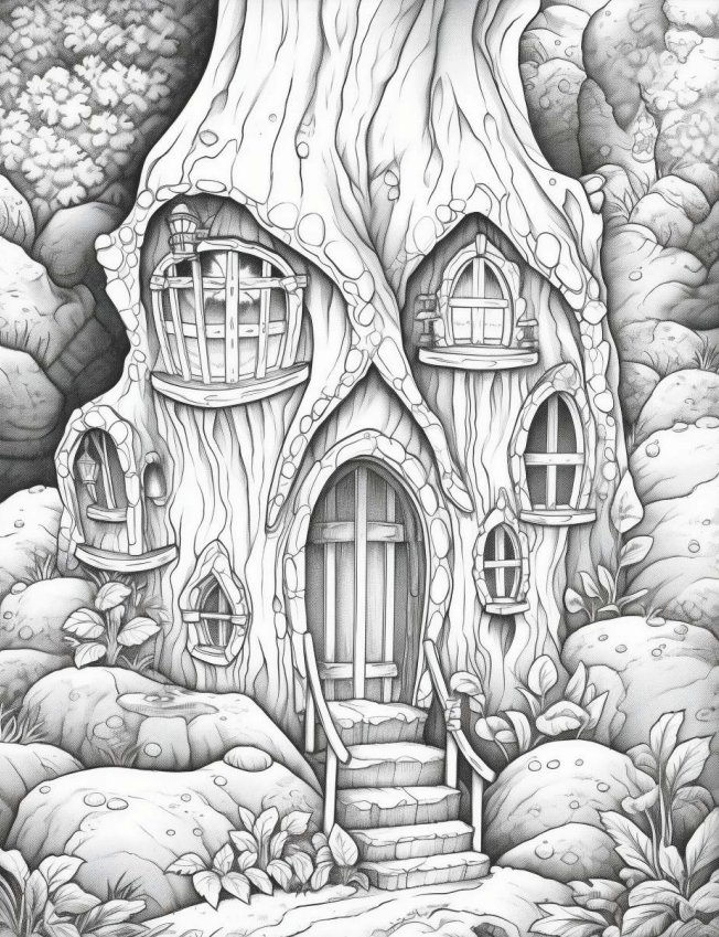 Fairy Homes - 25 pages