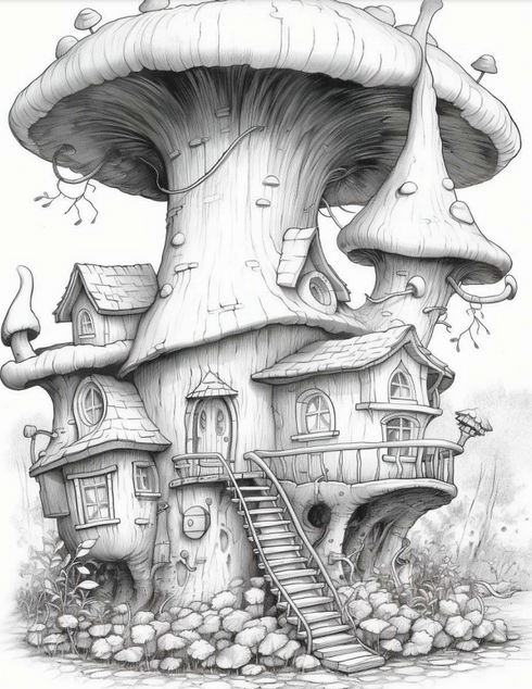 Fairy Homes - 25 pages