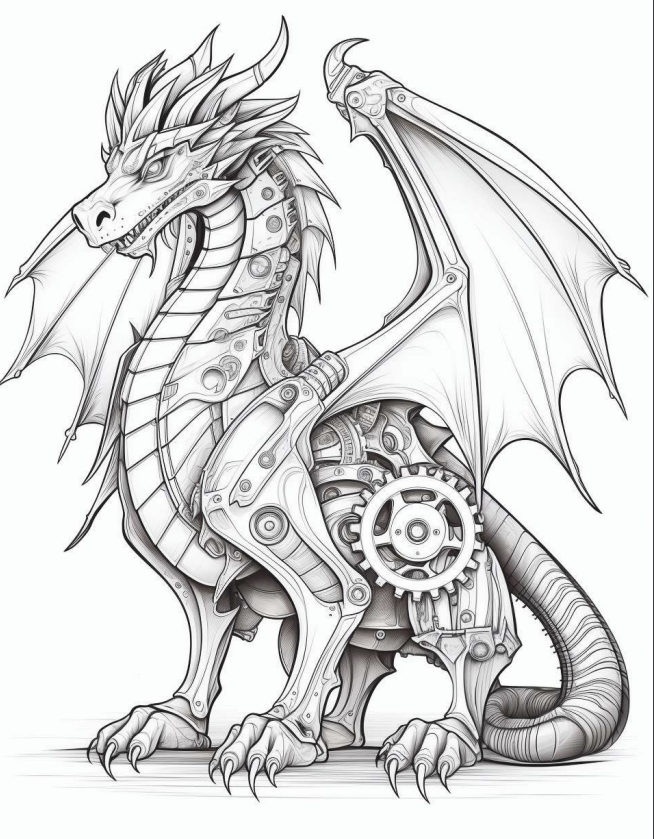 Dragons Bundle - 200+ pages