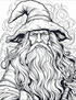 Wizards coloring book