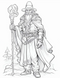 Wizards coloring book