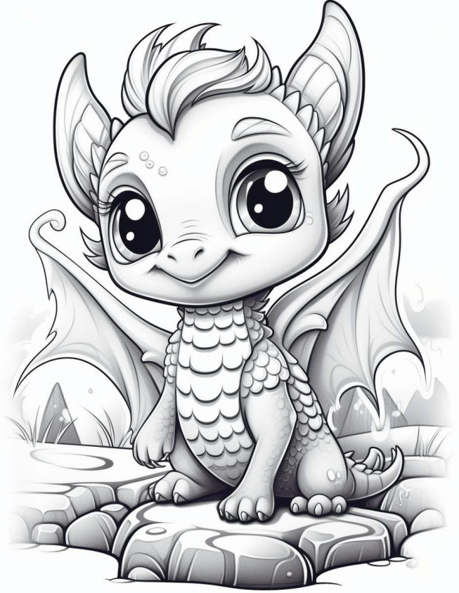 Baby Dragons Book #1 - 50 pages