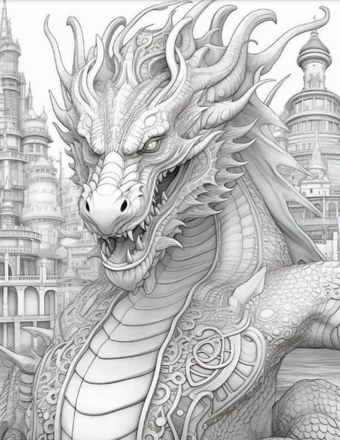 Dragons -70 pages