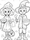 Halloween Coloring book