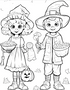Halloween Coloring book