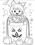 Halloween Coloring book