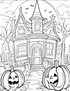Halloween Coloring book