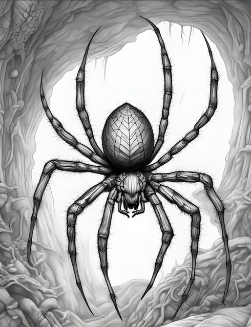Halloween Grey Scale - 25 pages