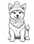 Cute Animals wearing Christmas Hats - 92 pages