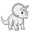 Dinosaur coloring book - 20 pages