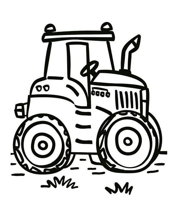 Cute farm animals 14 pages
