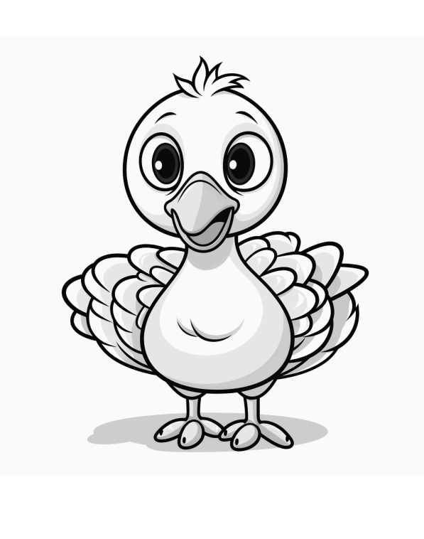 Cute farm animals 14 pages