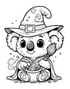 Spooky Animals in Halloween costumes 60 pages