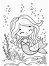 Cute Mermaids 20 pages