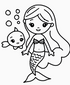Cute Mermaids 20 pages