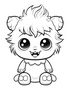 Cute Monster Coloring book 21 pages