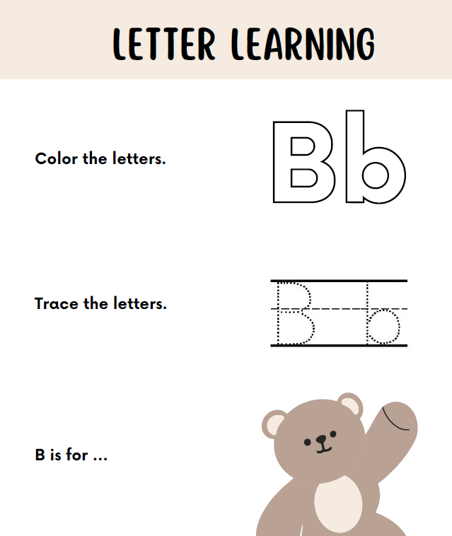 Toddler Workbook 92 pages